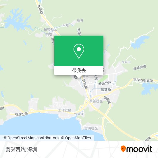 葵兴西路地图
