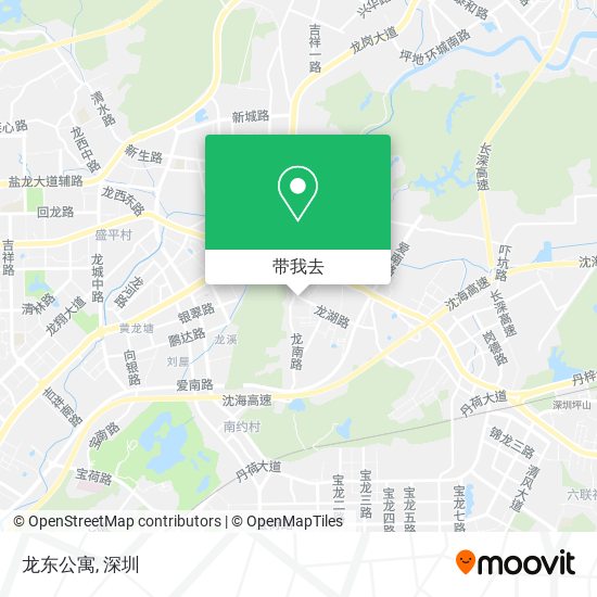 龙东公寓地图