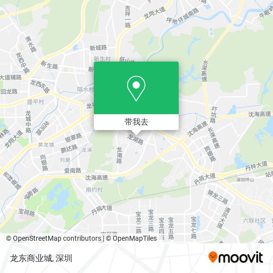 龙东商业城地图