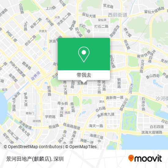 景河田地产(麒麟店)地图