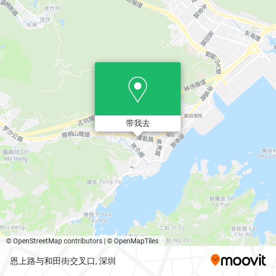 恩上路与和田街交叉口地图