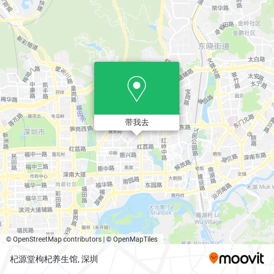 杞源堂枸杞养生馆地图