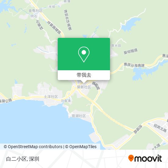 白二小区地图