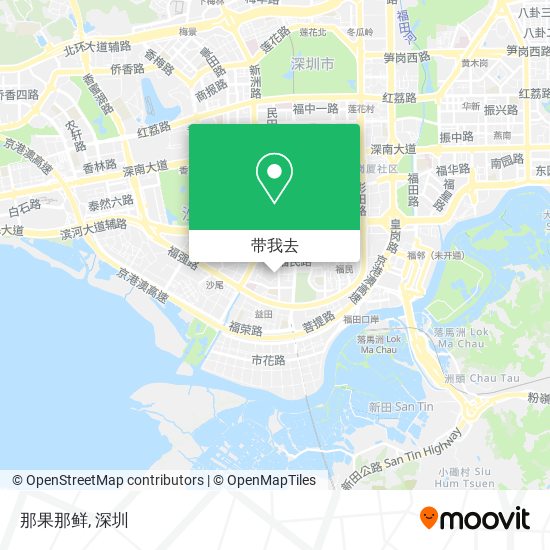 那果那鲜地图