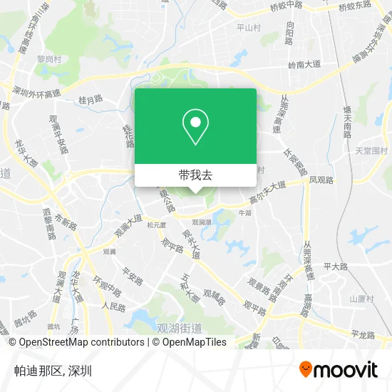 帕迪那区地图