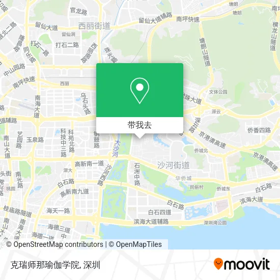 克瑞师那瑜伽学院地图