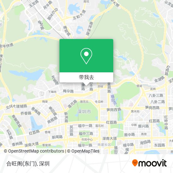 合旺阁(东门)地图