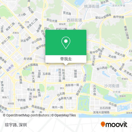 琼宇路地图