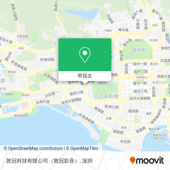 敦冠科技有限公司（敦冠影音）地图