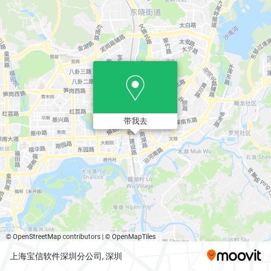 上海宝信软件深圳分公司地图