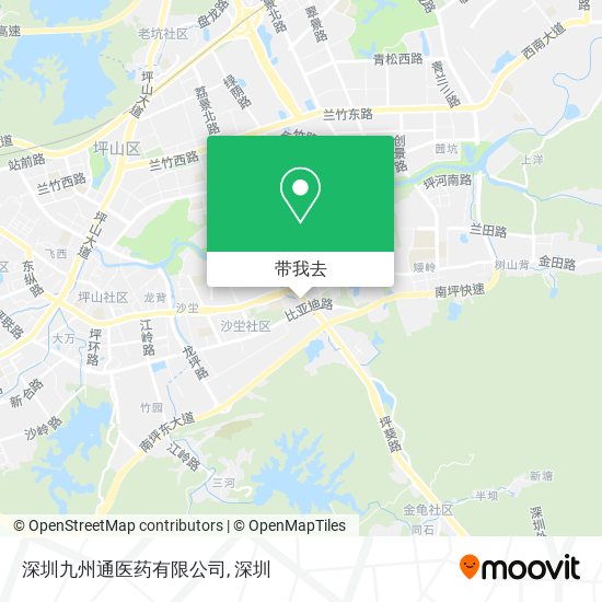 深圳九州通医药有限公司地图