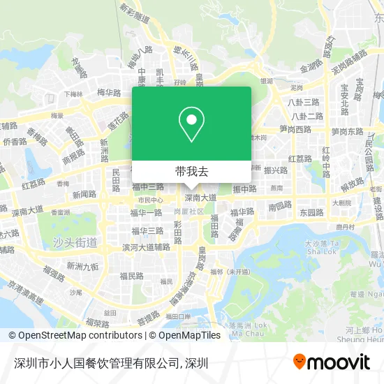 深圳市小人国餐饮管理有限公司地图