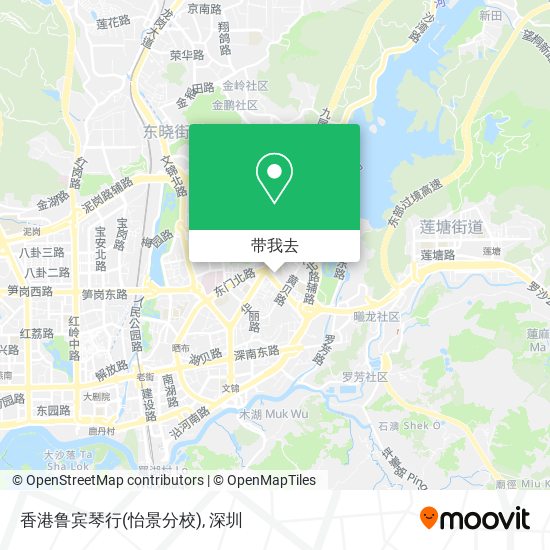 香港鲁宾琴行(怡景分校)地图