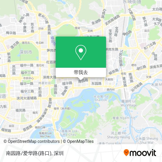 南园路/爱华路(路口)地图