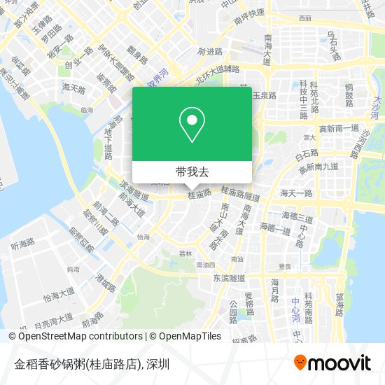 金稻香砂锅粥(桂庙路店)地图