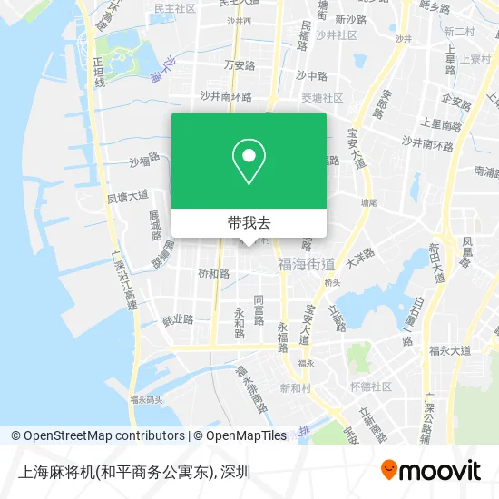 上海麻将机(和平商务公寓东)地图