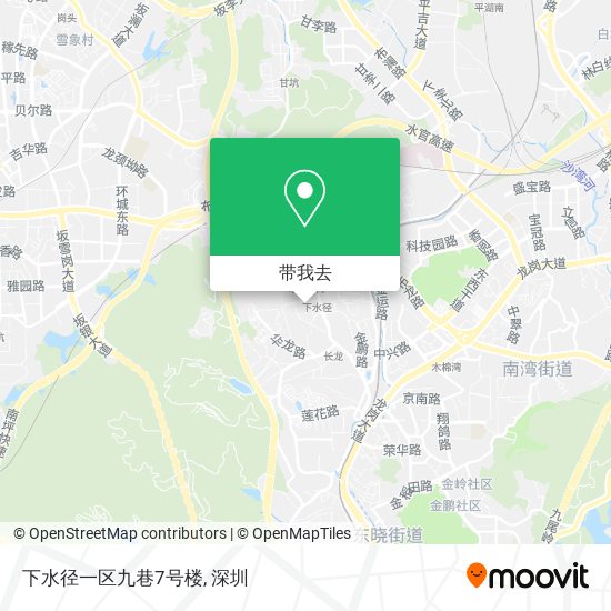 下水径一区九巷7号楼地图