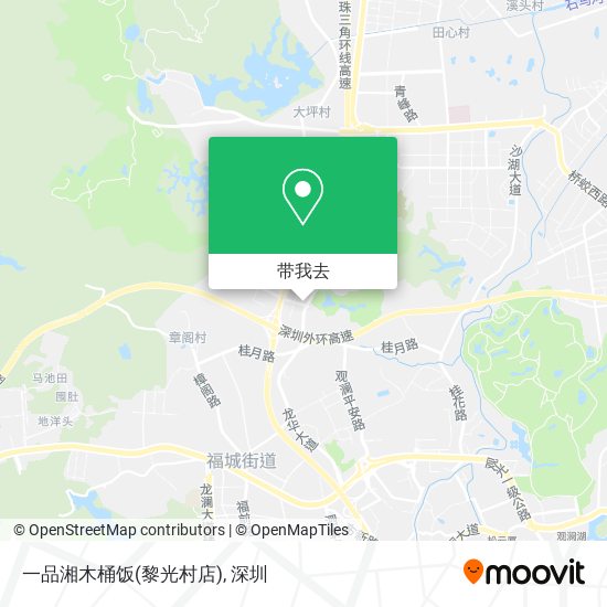 一品湘木桶饭(黎光村店)地图