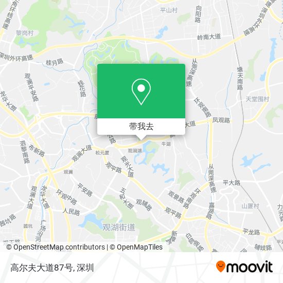 高尔夫大道87号地图