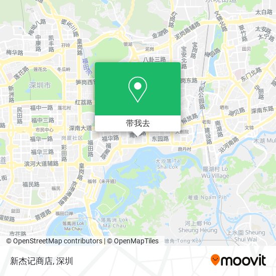 新杰记商店地图