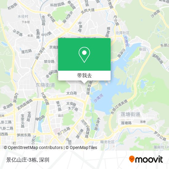 景亿山庄-3栋地图