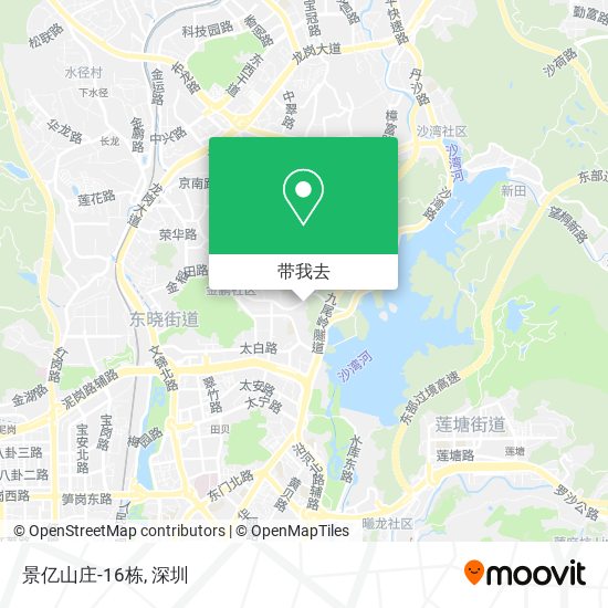 景亿山庄-16栋地图