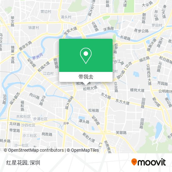 红星花园地图