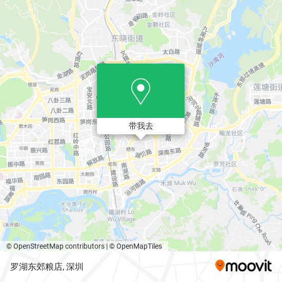 罗湖东郊粮店地图