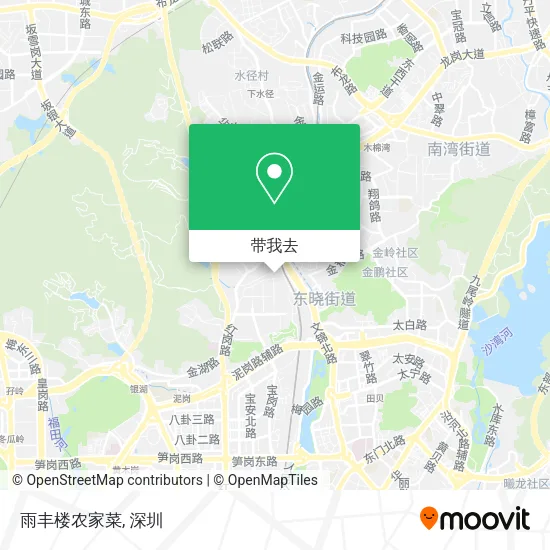 雨丰楼农家菜地图