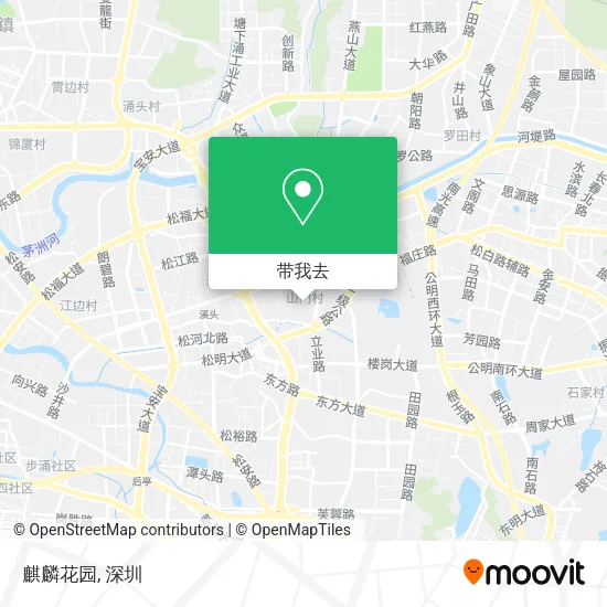 麒麟花园地图