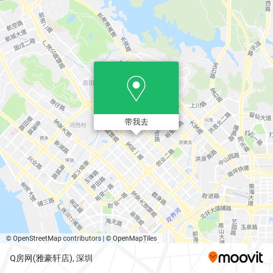Q房网(雅豪轩店)地图