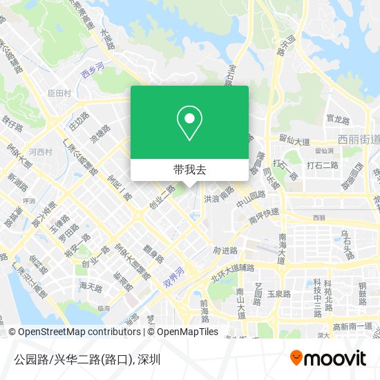 公园路/兴华二路(路口)地图