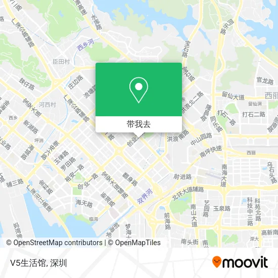 V5生活馆地图