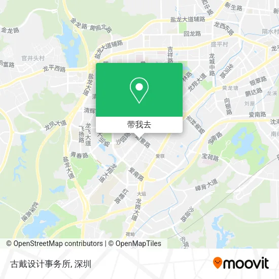 古戴设计事务所地图