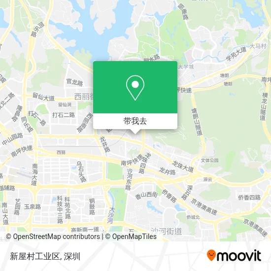 新屋村工业区地图