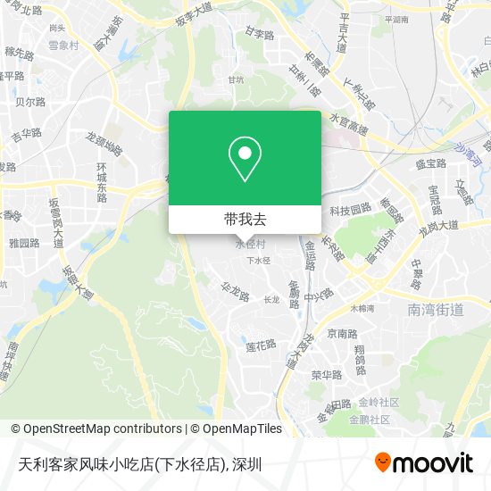 天利客家风味小吃店(下水径店)地图