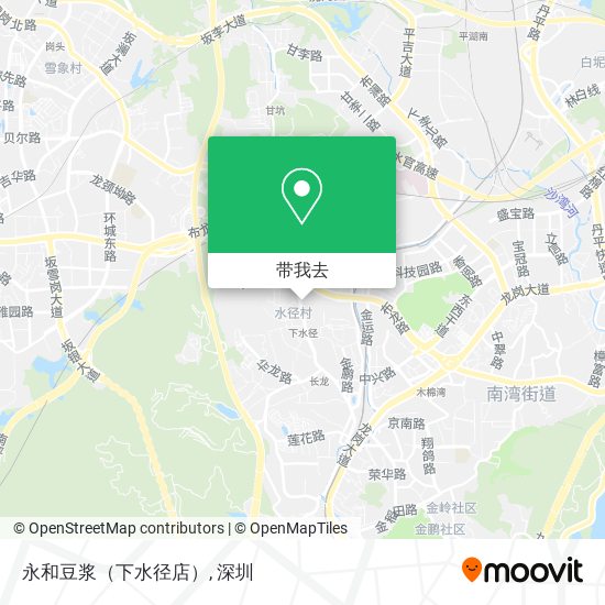 永和豆浆（下水径店）地图