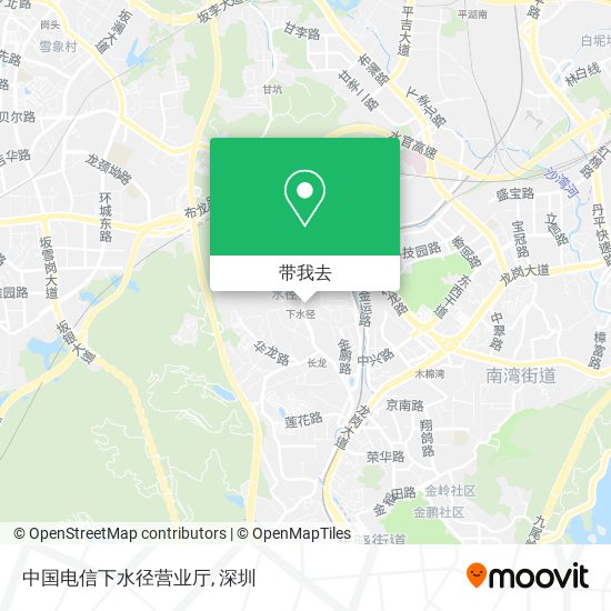 中国电信下水径营业厅地图