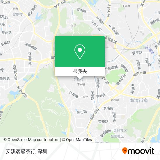 安溪茗馨茶行地图