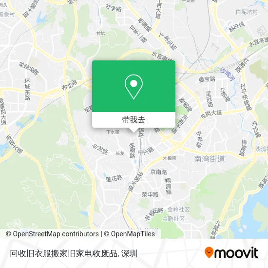 回收旧衣服搬家旧家电收废品地图