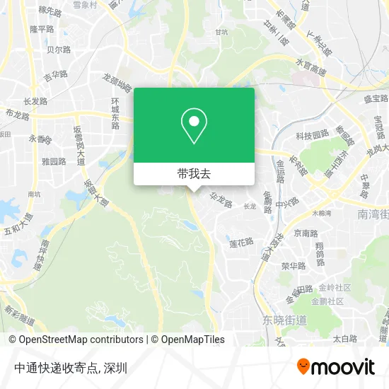 中通快递收寄点地图