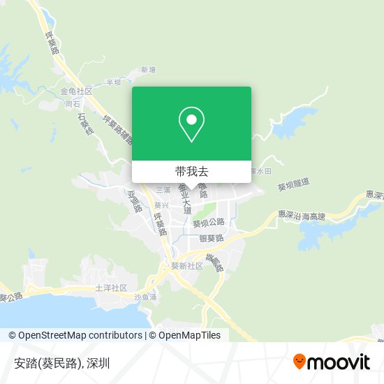 安踏(葵民路)地图
