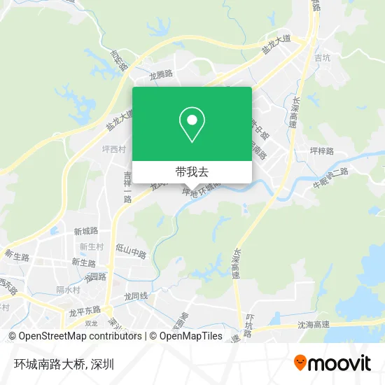 环城南路大桥地图