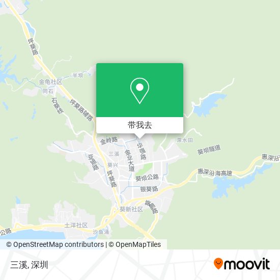 三溪地图