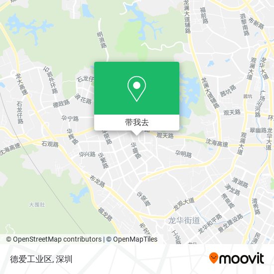 德爱工业区地图
