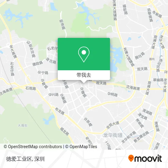 德爱工业区地图