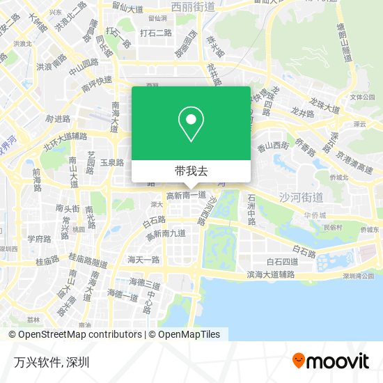 万兴软件地图