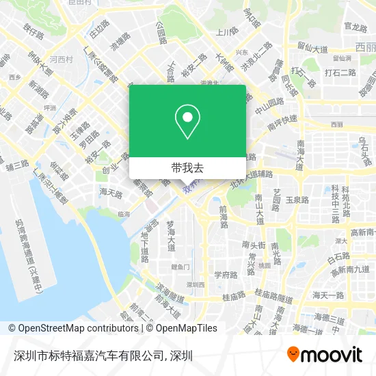 深圳市标特福嘉汽车有限公司地图