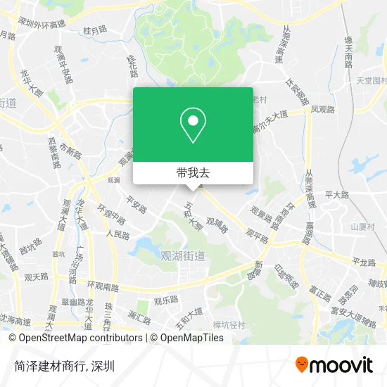 简泽建材商行地图