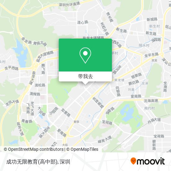 成功无限教育(高中部)地图